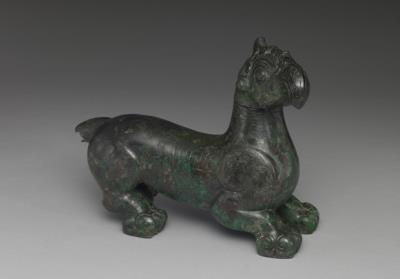 图片[3]-Zun wine vessel in the shape of a bird-headed animal, early Warring States Period, c. 5th to 4th century B.C.E.-China Archive